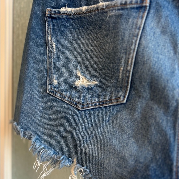 Blue Zara Denim Shorts - Picture 7 of 7